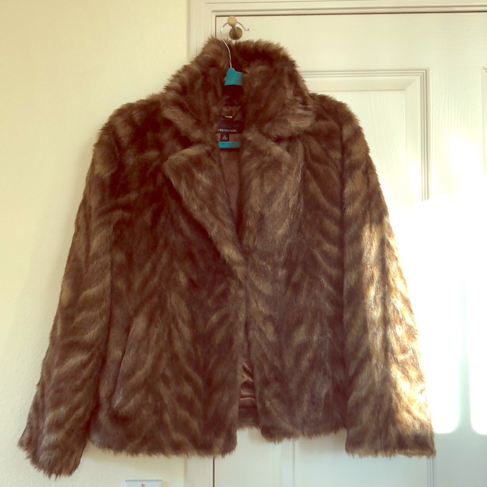 Faux Fur Coat